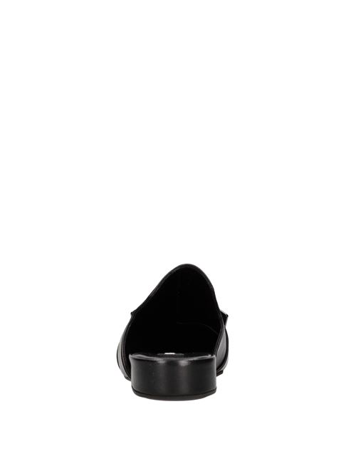 Leather sabot SERGIO ROSSI | A97880-MNA07-1000-410NERO